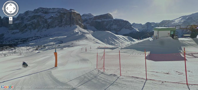 Google Ski Map Sella Ronda