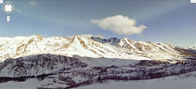 Google Ski Adamello