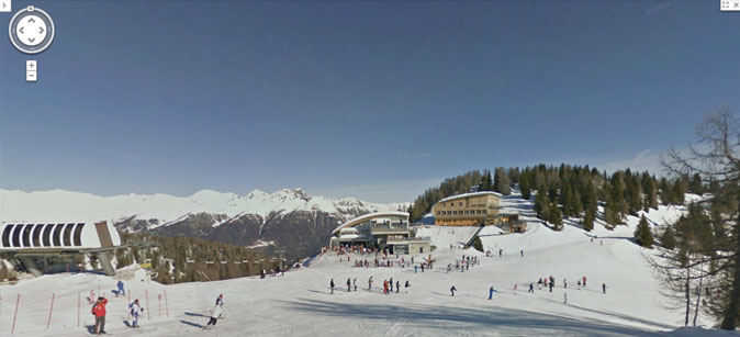 Google Ski Map Folgarida