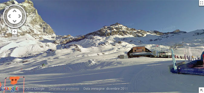 Google Ski Map Cervinia