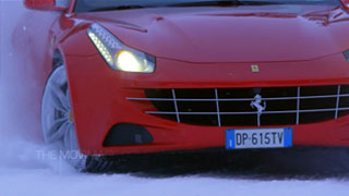 Ferrari Rally sulla neve in Scandinavia