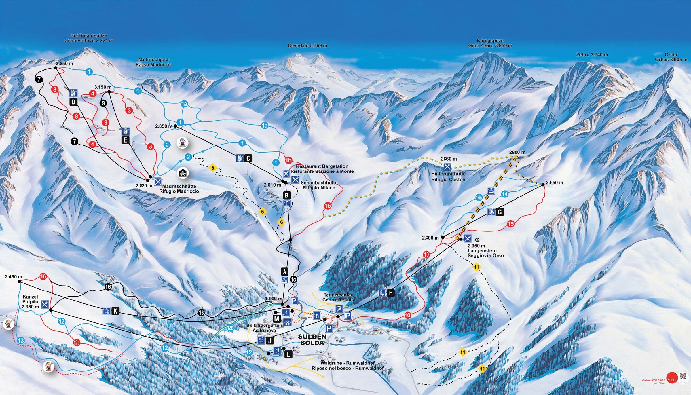 Mappa Piste Solda