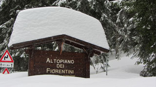 Video Nevicata Altopiano dei Fiorentini