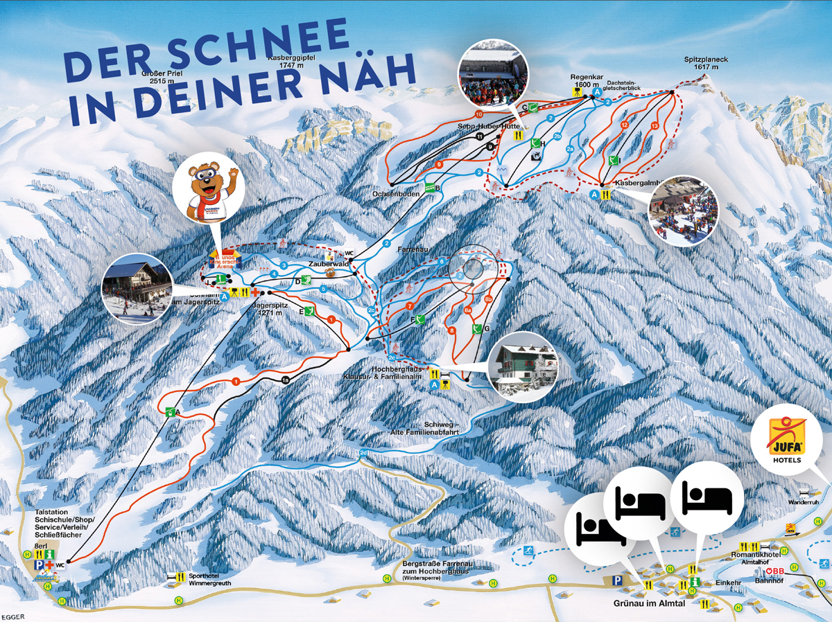 Mappa Piste Kasberg